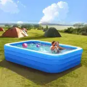 Super Large Outdoor Swimming Pool, Thick And High Square Family İnflatable Pool