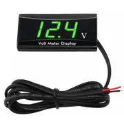 12V LED Digital Monitor Volt Meter Display Battery Gauge Voltage Caravan/Car