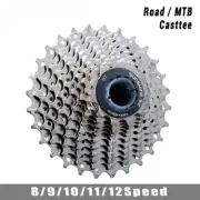 Road Bike Cassette 8/9/10/11/ 11V12 Speed 23/25/28/32/34/36T K7 Cassette 8V 9V