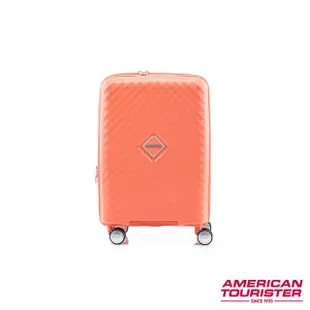 【AMERICAN TOURISTER 美國旅行者】20吋SQUASEM可擴充防盜拉鍊PP避震輪登機箱/行李箱(多色可選)