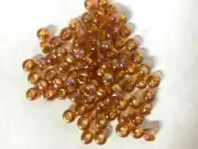 200 Trans Rainbow Topaz Toho Glass Seed Beads 6/0