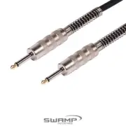 SWAMP 2-Core PA Speaker Cable - 15AWG - 1/4" TS - 1m