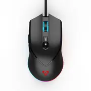 Laser Gaming 1.5m RGB M801 Wired Mouse 8000 DPI For Laptop/Computer PC Black