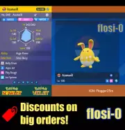 6IV Shiny Azumarill Pokemon Scarlet and Violet
