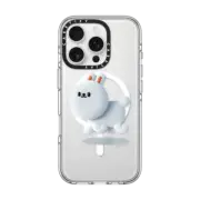 iPhone 16 Pro Clear Case MagSafe Compatible Jump! by Bonnie Lu