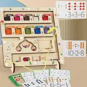 Magnetic Color and Number Maze Montessori Toys for Kids Fine Motor Skills Preschool Learning Activities Travel Toys for Toddlers