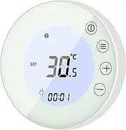 WiFi nt Thermostat with Display Heating Radiator Thermostat APP Control Programmable Indoor Constant Tempe ure Controller Digital Programmable Thermostat White GC for Gas Boiler(Type 3)