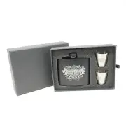 Whiskey HardRock Tulsa Special edition Stainless steel flask 5oz with box
