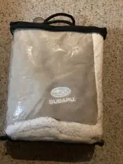 Subaru Deluxe Lambs Wool Lounge throw Blanket 40" x 50"