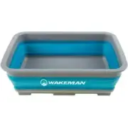 Wakeman Outdoors Collapsible Multiuse Wash Bin- Portable Wash Basin/Dish Tub/Ice