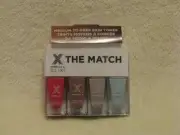 Formula X Nail Polish 4 Color Set For Medium to Deep Skin Tones NIB