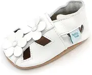 [Dotty Fish] Soft Leather Baby Shoes.