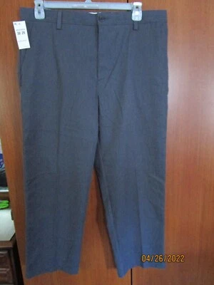 New Dockers Easy Khaki D3 Classic Flat Front Dress Pants Sz 38 / 29 Cotton Poly