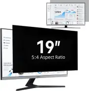 Mamol 19 Inch Computer Privacy Screen Filter for 5:4 Widescreen Monitor, Remo...