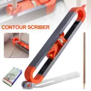 Contour Gauge with Adjustable Lock Precise Profile Scribe Ruler for weziU