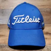 Titleist FJ Pro V1 Men's Flex Fit Tour Mesh Golf Cap Hat Med/Lrg Royal Blue NEW
