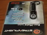 Streamlight 72001 Key-Mate Keychain Flashlight White Led Beam Black Body