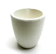 Melting Crucible Cup for Gold & Silver Ceramic Crucible Casting Jewelry 5Toz