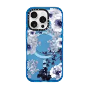 iPhone 16 Pro Impact Case MagSafe Compatible BLUE SPRING