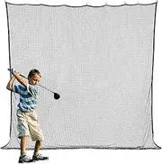 Outdoor Golf Net - 3X3m Portable Polyester Golf Practice Fence - Driving Net, Hockey Chipping Net, Outdoor Simulator Net, Heavy Duty for Indoor Outdoor Garden