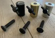 Silver Fly Tying Base Stem Adapter