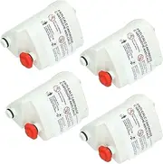 [Spares2go] Anti-Calc Filter Cartridges Compatible with Tefal Steam Irons (Pack of 4, Fits Easy Steam, Fits Fasteo, Fits Liberty)