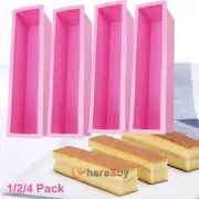 40 oz Rectangle Non-stick Toast Bread Baking Mold Loaf Tin Pan LOT 1~4 Pack