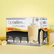 VLCD Platinum Shakes in Banana Flavour (Pack of 21 X 25g each)