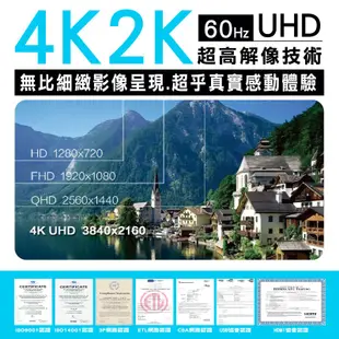 4K 60Hz HDMI影音傳輸線 HDR PS5 電視 液晶 螢幕 UHD