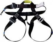 Climbing Harness - Half Body Safety Belt for Outdoor Climbing Gear,Thick Men Fire Rescuing Waist Strap Harness for Construction, Welding