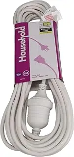 HPM Household Duty Extension Lead White 10m