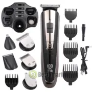 5 IN 1 Hair Clipper Cutting Machine USB Rechargeable Beard Trimmer Men's Shaver