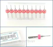 10 HSS 0.8mm Micro Mini Twist Drill Bit Carbide PCB Steel For Rotary Tool BJ
