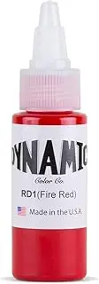 Dynamic ITT Fire Red Tattoo Ink (1oz)