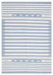 Vintage Hand Woven Carpet 5'2" x 7'5" Traditional Wool Kilim Rug