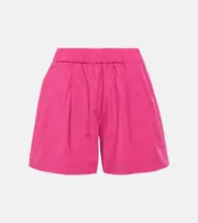 [Asceno] Asceno Zurich cotton poplin short AU 12 pink