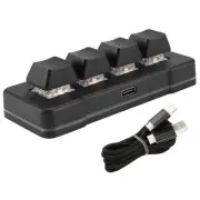 MK424U 4-Key Customized Keyboard with Mechanical Switch USB Connection5555