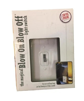 Blow on Blow Off Light Switch Disability Access Adapted Bedside Special Needs CP