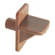 Primeline Tools Shelf Support,Plastic,1 in H,PK8 U 10137 Primeline Tools U 10137