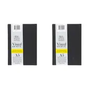 2x Winsor And Newton Hardbound Interleaved Tracing Paper Journal A5 64-Pages