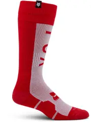FOX 360 Divider Motocross Socks, white-red, Size M for Men White Red