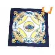 NEW UNUSED HERMES CAVALIERS PEULS JOCKEY OF THE POOL TRIBE KARE 90 SILK SCAR