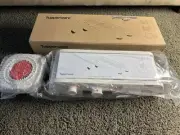Tupperware Vegetable Slicer /Dicer/ Mandoline New in Box Color White / Chili