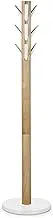 Flapper Coat Rack WHT/NAT
