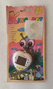 Genuine Tamagotchi KING PET 8 in 1 Electronic Virtual Key Pet English model NEW