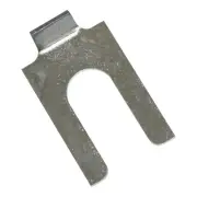 1964-81 Pontiac GTO Lemans Tempest Fender Front End Sheet Metal Silver Half Shim