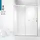 一太 無框淋浴拉門-皇冠5248系列(鋁合金款) 浴室拉門 強化玻璃門 淋浴間 廁所 乾濕分離 五年保固 台灣製造