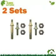 2Sets Chainsaw Bar Studs Nut Set Compatible For Stihl 029 039 MS290 MS310 MS390