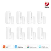 1/10PCS ZigBee Door Window Sensor Detector Tuya Smart Life App Home Security Pro
