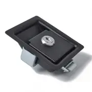 Black Paddle Entry Door Latch & Keys Tool Box for Trailer / Yacht / Truck